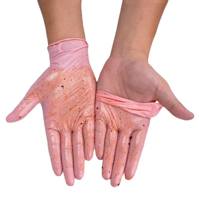 50/100PCS Roze Nitril Handscho - Medical Gloves recensie en prijs