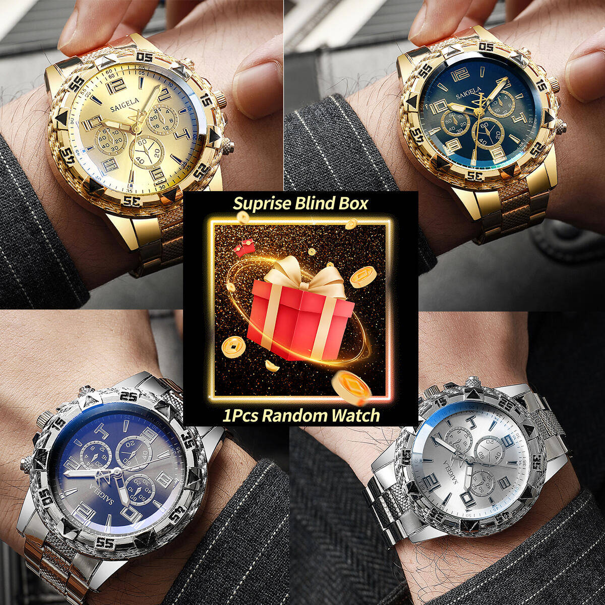 1PC Verrassing Mystery Horloge - Bandage recensie en prijs